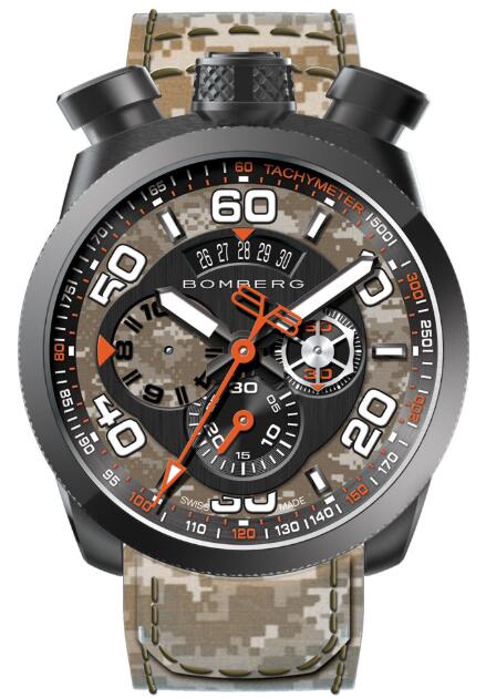 Bomberg Replica Watch BOLT-68 Chronograph Quartz BS45CHPBA.018.3